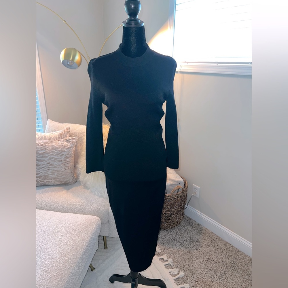 RACHEL ROY: Black Dress - Size Large - Picture 1 of 9
